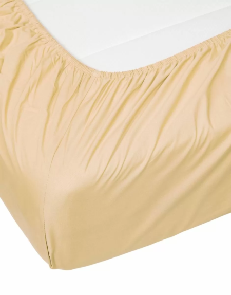 Essenza Minte Hoeslaken Yellow straw - Afbeelding 4