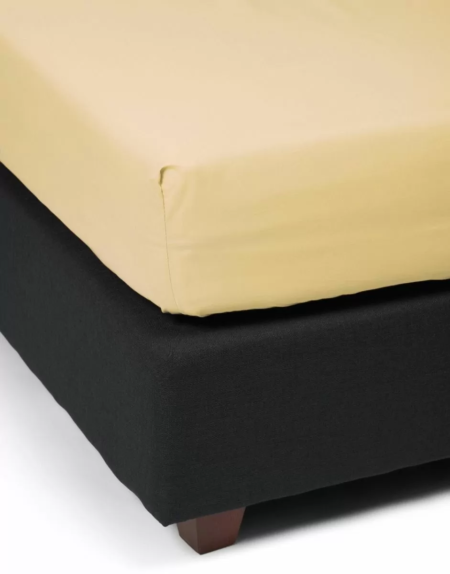 Essenza Minte Hoeslaken Yellow straw - Afbeelding 3