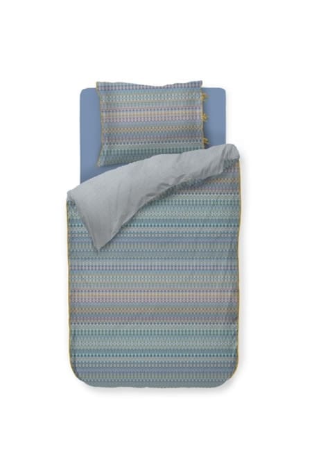 Pip Studio Ashanti Blauw dekbedovertrek - Afbeelding 3