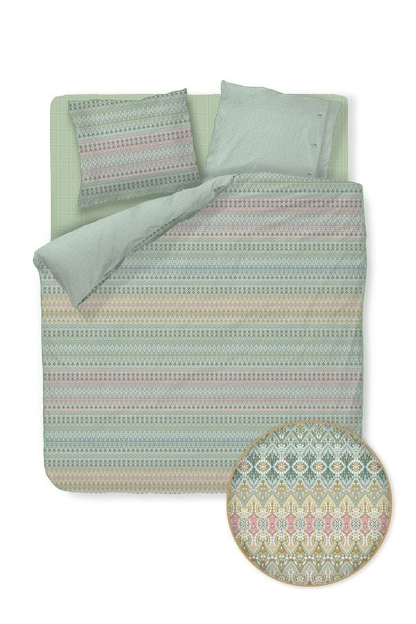 Pip Studio Ashanti Groen dekbedovertrek