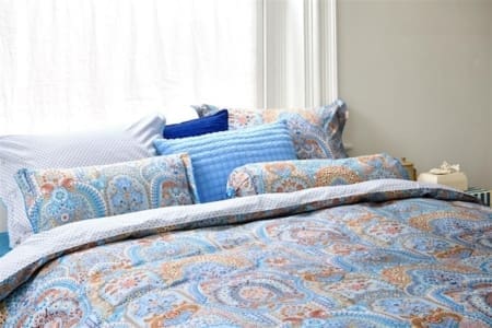 Pip Studio Jabali Flower Blauw dekbedovertrek - Afbeelding 5