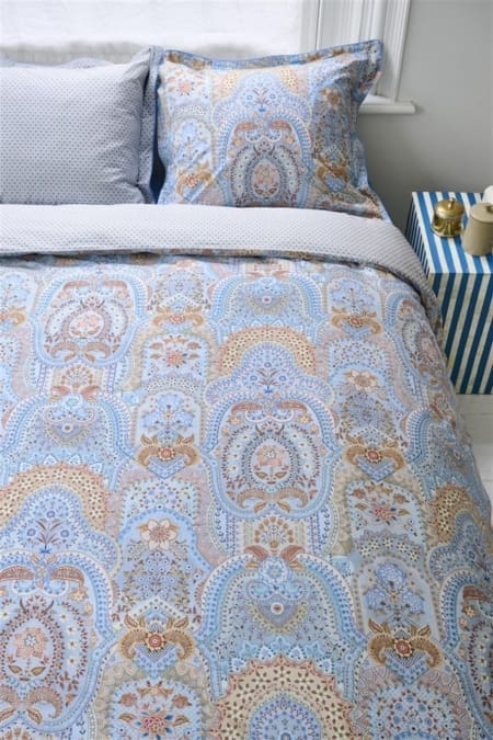 Pip Studio Jabali Flower Blauw dekbedovertrek - Afbeelding 2