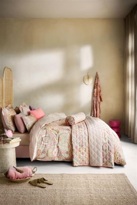 Pip Studio Jabali Flower Koraalrood dekbedovertrek - Afbeelding 3