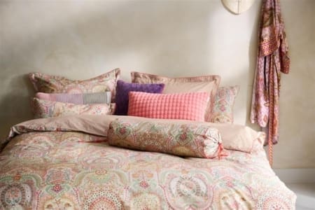 Pip Studio Jabali Flower Koraalrood dekbedovertrek - Afbeelding 2