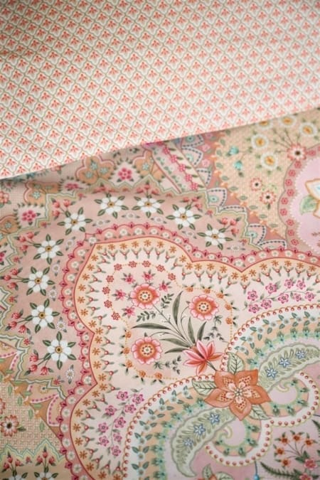 Pip Studio Jabali Flower Koraalrood dekbedovertrek - Afbeelding 5