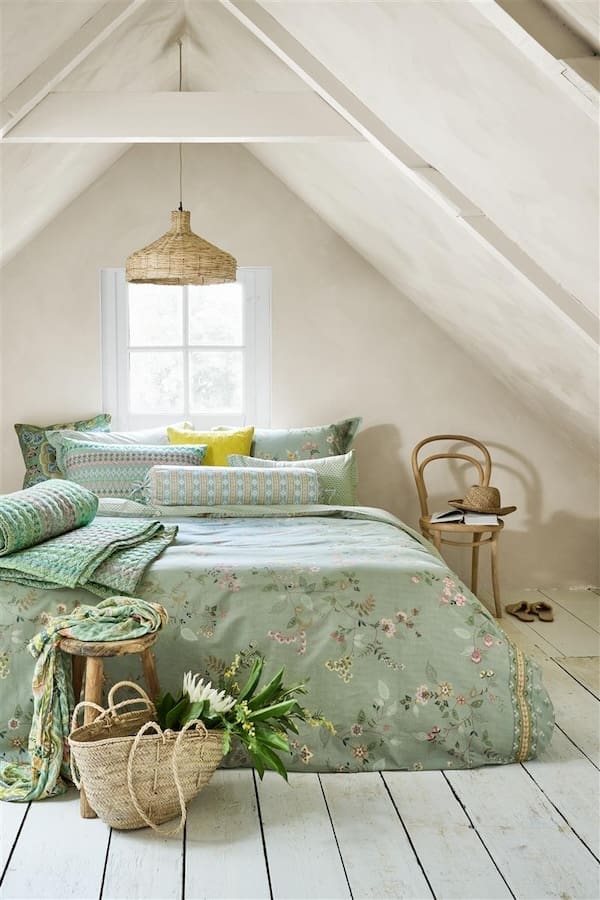 Pip Studio Kili Flower Groen dekbedovertrek - Afbeelding 7