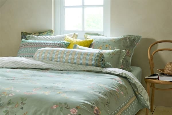 Pip Studio Kili Flower Groen dekbedovertrek - Afbeelding 5