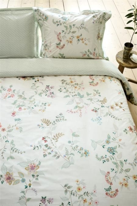 Pip Studio Kili Flower Wit dekbedovertrek - Afbeelding 2