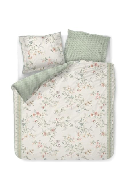 Pip Studio Kili Flower Wit dekbedovertrek - Afbeelding 7