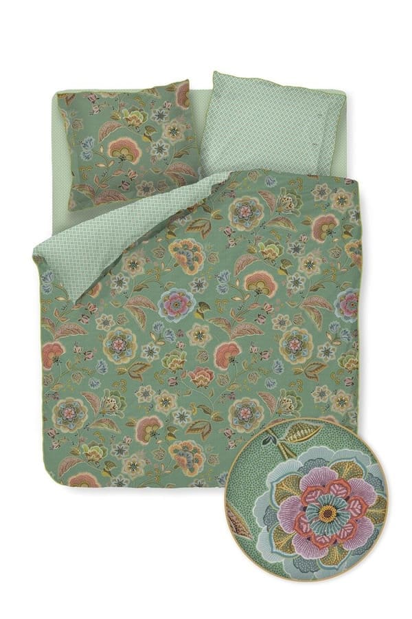 Pip Studio Matata Groen dekbedovertrek