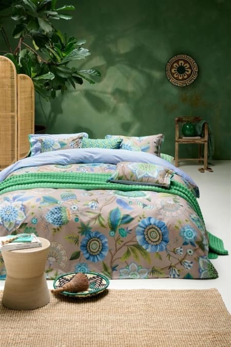 Pip Studio Viva La Vida Blauw dekbedovertrek - Afbeelding 4