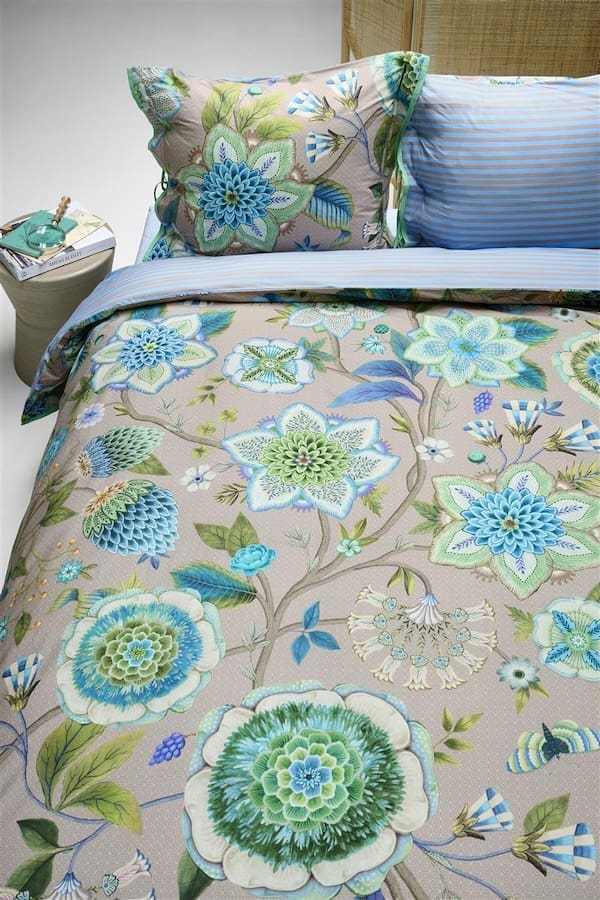 Pip Studio Viva La Vida Blauw dekbedovertrek - Afbeelding 2