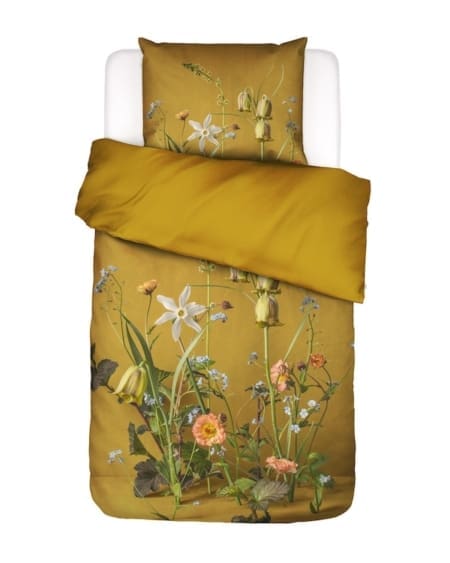 Essenza Ficaria Flower ochre dekbedovertrek - Afbeelding 3