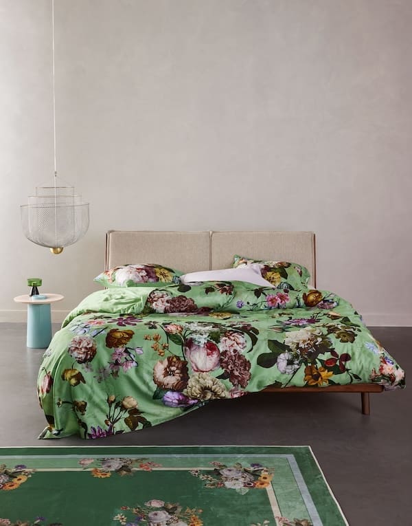 Essenza Fleur Quiet green dekbedovertrek - Afbeelding 2