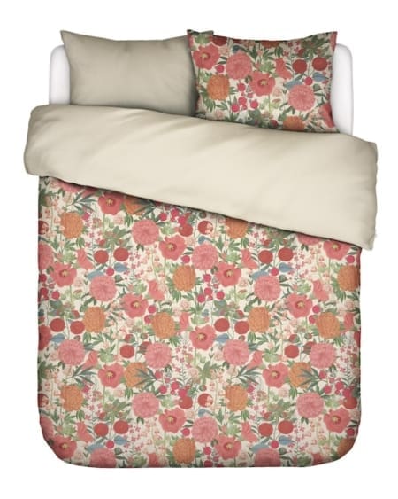 Essenza Florentien Lobster pink dekbedovertrek