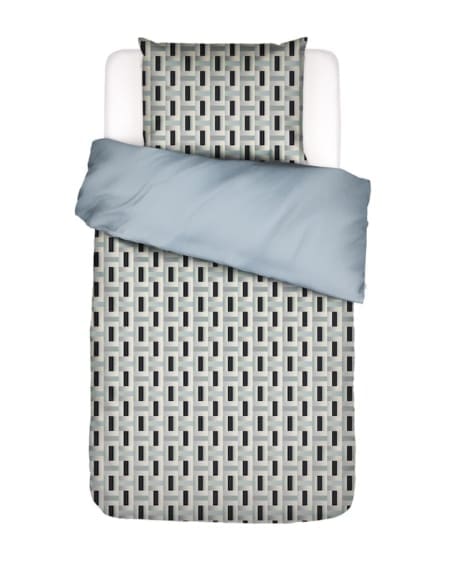 Essenza Ilori Pearl grey dekbedovertrek - Afbeelding 3