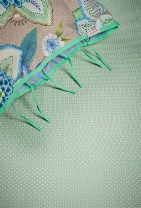 Pip Studio Cross Stitch Licht groen hoeslaken - Afbeelding 2