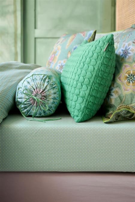 Pip Studio Cross Stitch Licht groen hoeslaken - Afbeelding 4