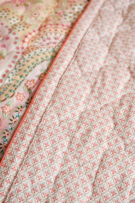 Pip Studio Jabali Flower Quilt Koraalrood - Afbeelding 2